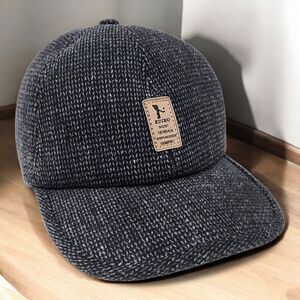 Ediko Succest Golf Baseball Cap Gray Tweed Adjustable Premium Sporting Goods